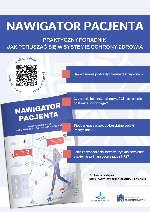 NAWIGATOR PACJENTA plakat